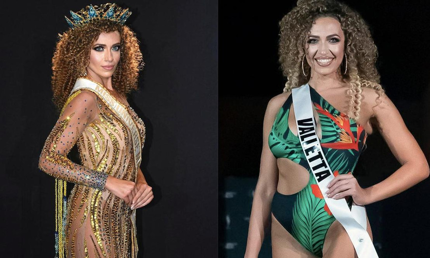 Nhan sắc bốc lửa của giáo viên mầm non vừa đăng quang Hoa hậu Hoàn vũ Malta 2021