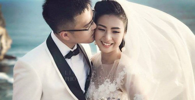 Ảnh cưới của Ngọc Hân và bạn trai.
