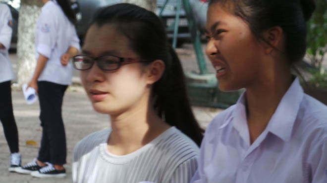 Theo một số giáo viên, nhiều học sinh đang rất lo lắng với Dự thảo thi 2017 (ảnh minh họa)