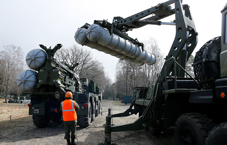 Hệ thống phòng không S-400 của Nga. Ảnh: Tass