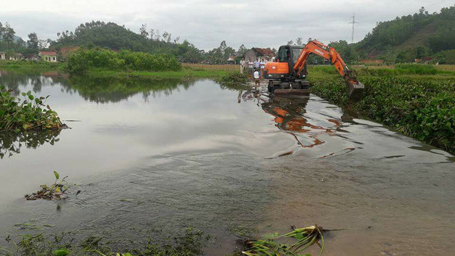 Hiện trường vụ việc. 