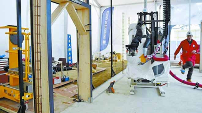 Mất 3 ngày làm xong ngôi nhà 3D: Thợ xây thất nghiệp?