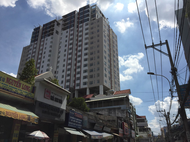 chung cư Bảy Hiền Tower sai phạm 722 m2 diện tích