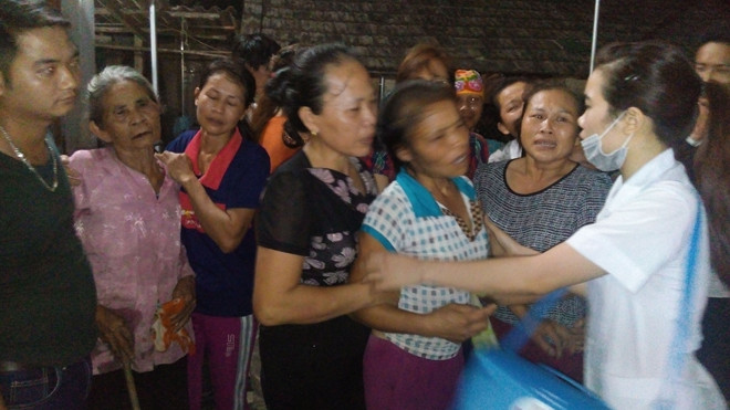 Nỗi đau của người thân ba nạn nhân tại xã Nghi Kiều khi thi thể người thân được đưa về đến quê nhà