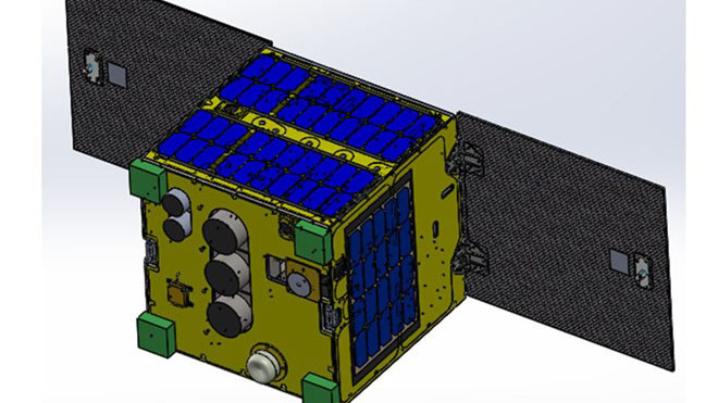 Vệ tinh MicroDragon do các kỹ sư Việt Nam chế tạo dưới sự hướng dẫn của các GS Nhật Bản. 
