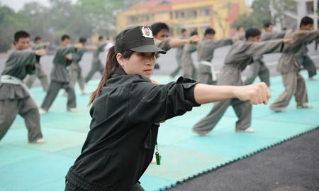 Thanh niên CAND hăng hái so tài võ, sáng tác nghệ thuật