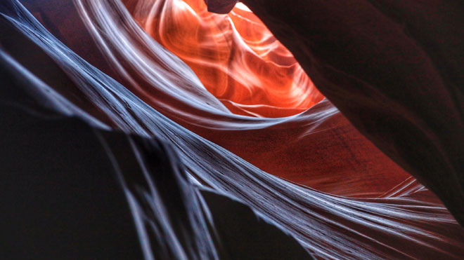Bí ẩn hẻm núi Antelope Canyon có một không hai thế giới