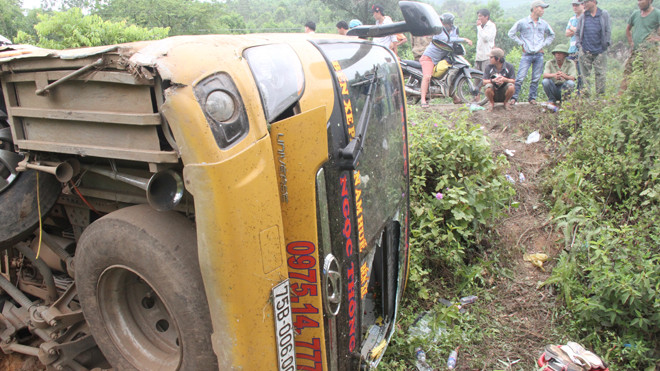 Ảnh: Hiện trường vụ tai nạn. Ảnh CTV 