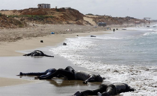 Chìm tàu ở Libya, hàng trăm người di cư thiệt mạng