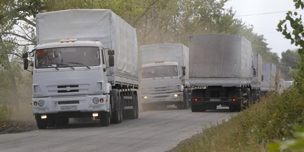 Ukraine nói đoàn xe nhân đạo Nga ‘vượt biên bất hợp pháp’