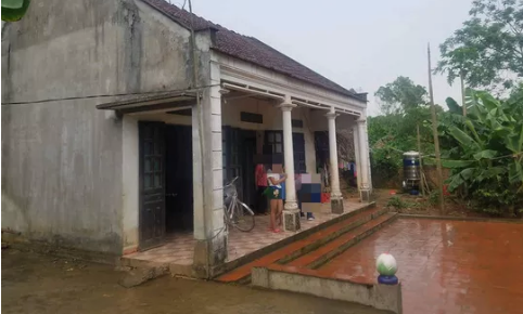 Ngôi nhà nơi em N.T.T.H. đang sinh sống - Ảnh: CTV.