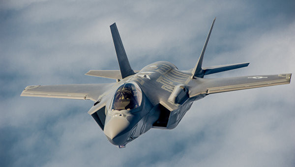 Tiêm kích thế hệ năm F-35. Ảnh: Bộ Quốc phòng Mỹ