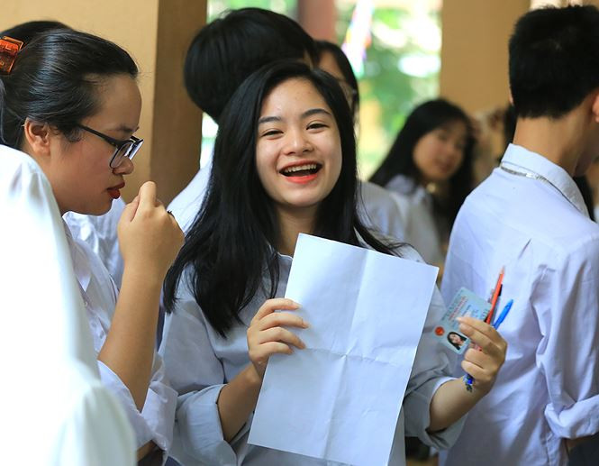 Thí sinh dự thi THPT năm 2019. Ảnh: Như Ý