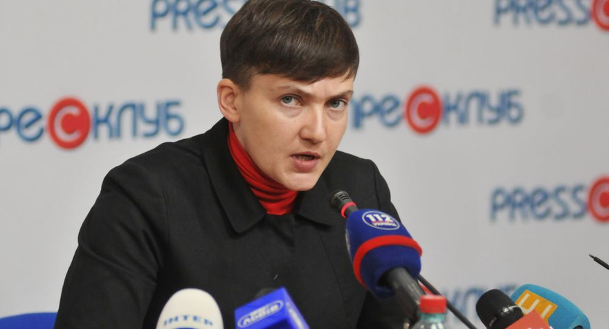 Nghị sĩ Quốc hội Ukraine Nadezhda Savchenko. Ảnh: Sputnik