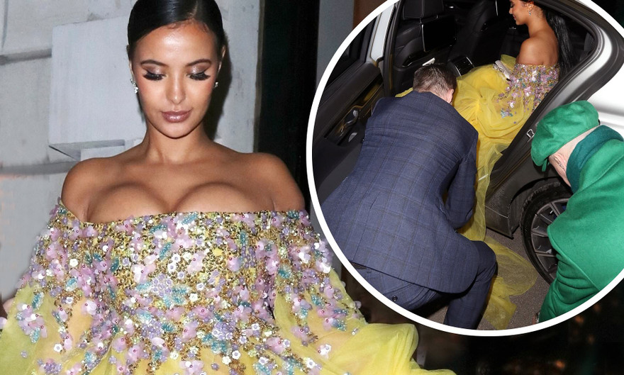 Maya Jama mặc hở ngực phản cảm gây choáng