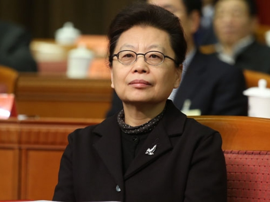 Lã Tích Văn khi còn tại chức. Ảnh: Tân Hoa Xã