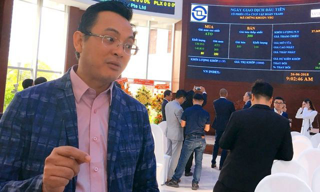 Ông Nguyễn Ảnh Nhượng Tống trở thành lãnh đạo "nghìn tỷ" sau khi đưa Yeah1 lên sàn.
