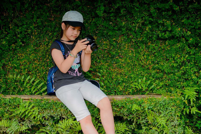 Nguyễn Nguyệt Linh, học sinh Trường Marie Curie Hà Nội. Ảnh: Thanh Niên/NVCC