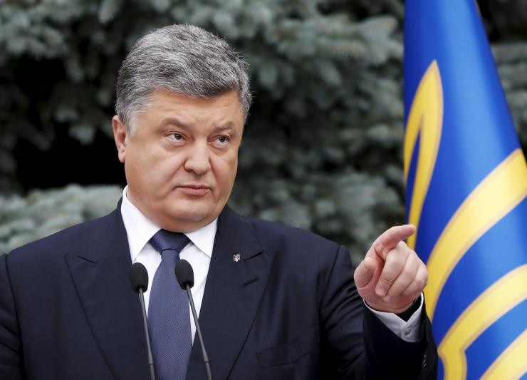 Tổng thống Ukraine Petro Poroshenko. Ảnh: Ibtimes