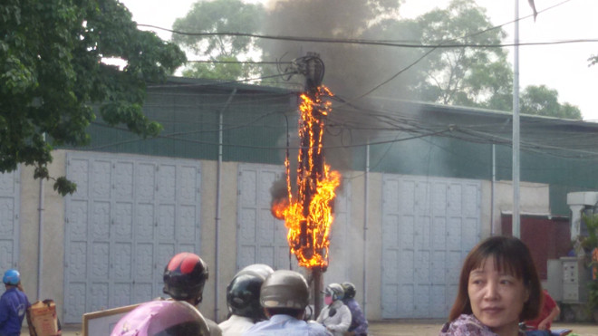 Hiện trường vụ cháy