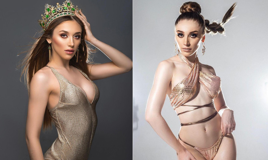 Huấn luyện viên catwalk sở hữu body 'rực lửa' đăng quang Hoa hậu Trái đất Mexico 2021