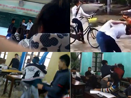 Bó tay trước bạo lực học đường?