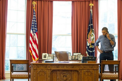 Cuộc điệm đàm giữa Tổng thống Mỹ và Tổng thống Nga diễn ra vào ngày 1/3.