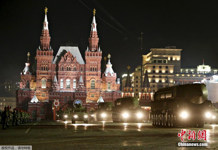 Màn duyệt binh hoành tráng trước lễ kỷ niệm 70 năm Chiến thắng phát xít