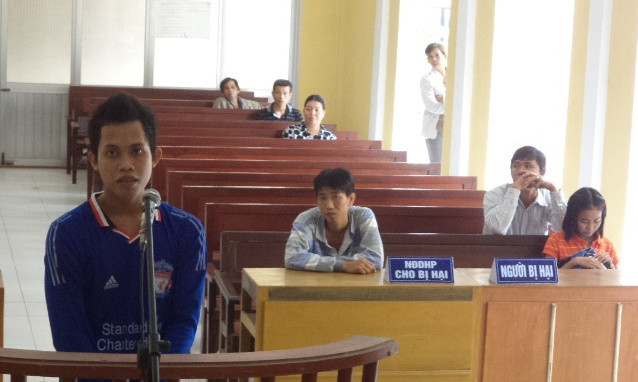 Bị cáo Tâm nghe tuyên án