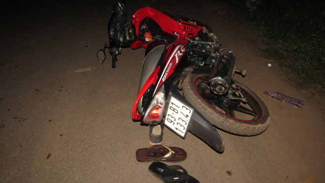 Chiếc xe máy là phương tiện trộm chó