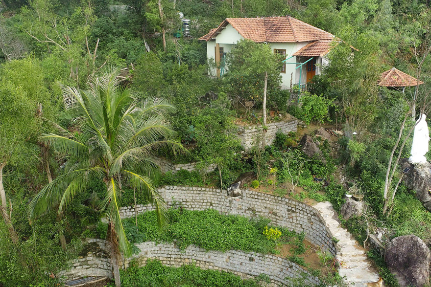 Công trình xây dựng của ông Phan Phi Hổ. Ảnh:L.T