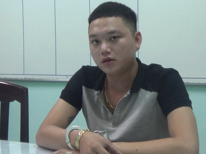 Đối tượng Nguyễn Thành Trung. Ảnh: Trị Bình