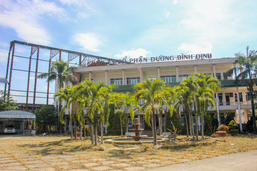 Công ty CP đường Bình Định nợ hơn 1.000 tỷ đồng. Ảnh Trương Định