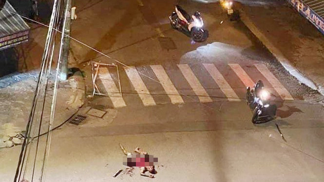 Nạn nhân trong vụ hỗn chiến.