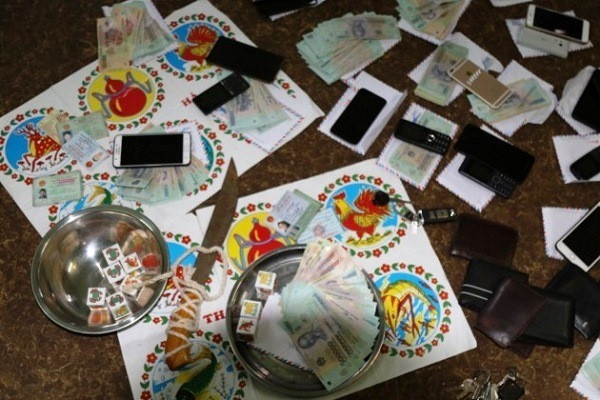 Bộ Công an phá ổ đánh bạc lớn ở Bình Định. Ảnh minh họa