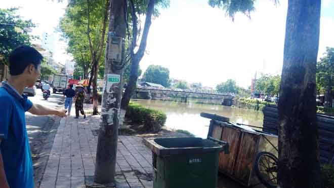 Hiện trường nơi xảy ra vụ thiếu nữ tử vong do điện giật