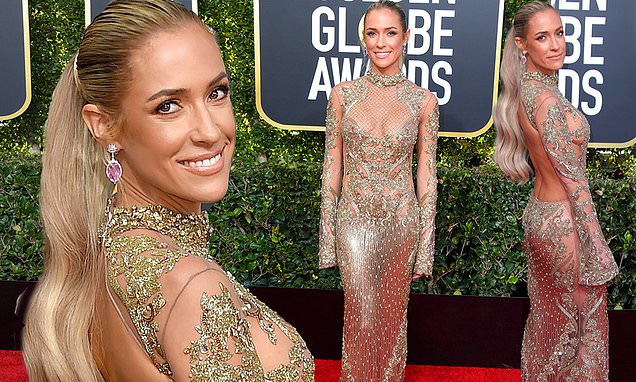 Kristin Cavallari mặc váy xuyên thấu lộ đường cong cơ thể nóng bỏng