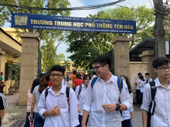 Thí sinh dự thi THPT quốc gia. Ảnh: Đỗ Hợp