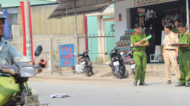 Hiện trường vụ tai nạn
