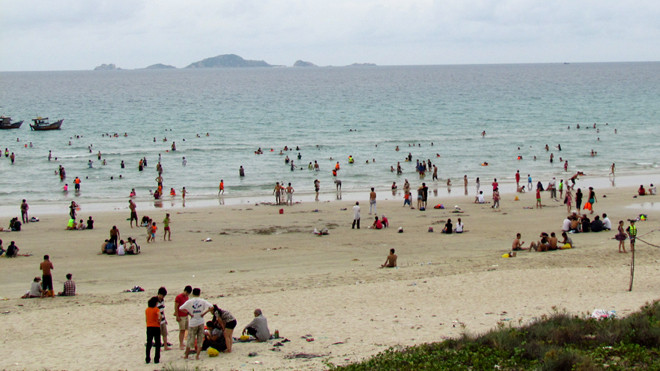 Khu vực biển nơi xảy ra tai nạn