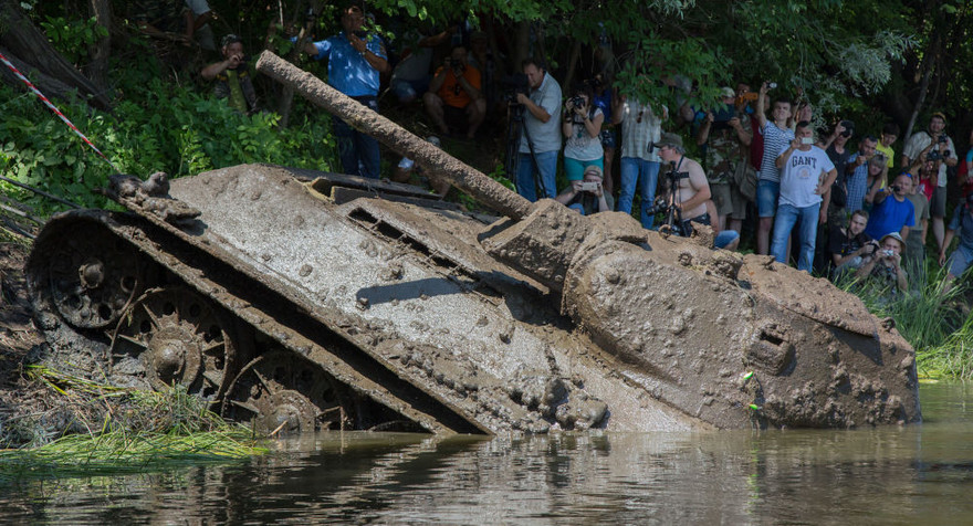 Xe tăng T-34-76 duy nhất trên thế giới lộ diện