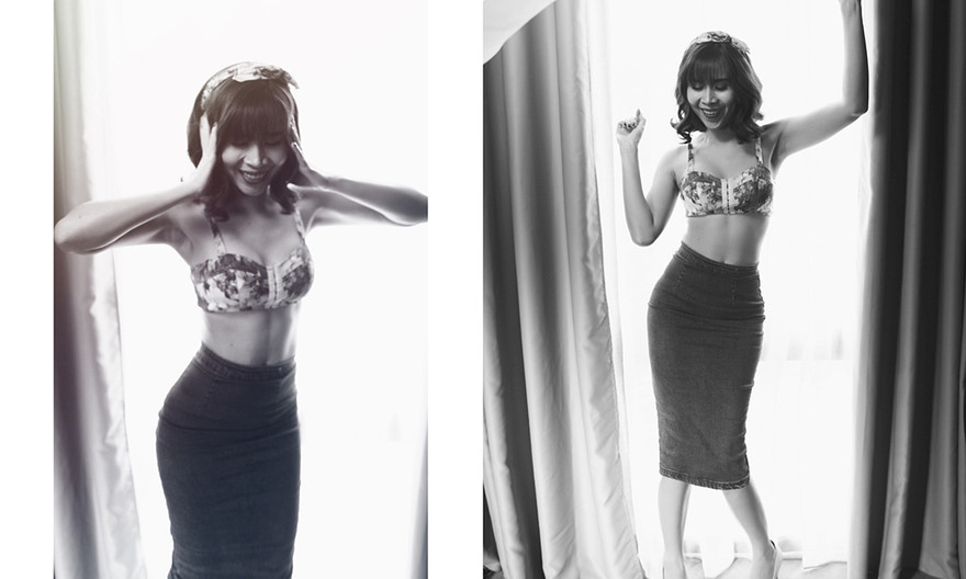 Lưu Hương Giang khoe nội y từ thảm đỏ tới... MV