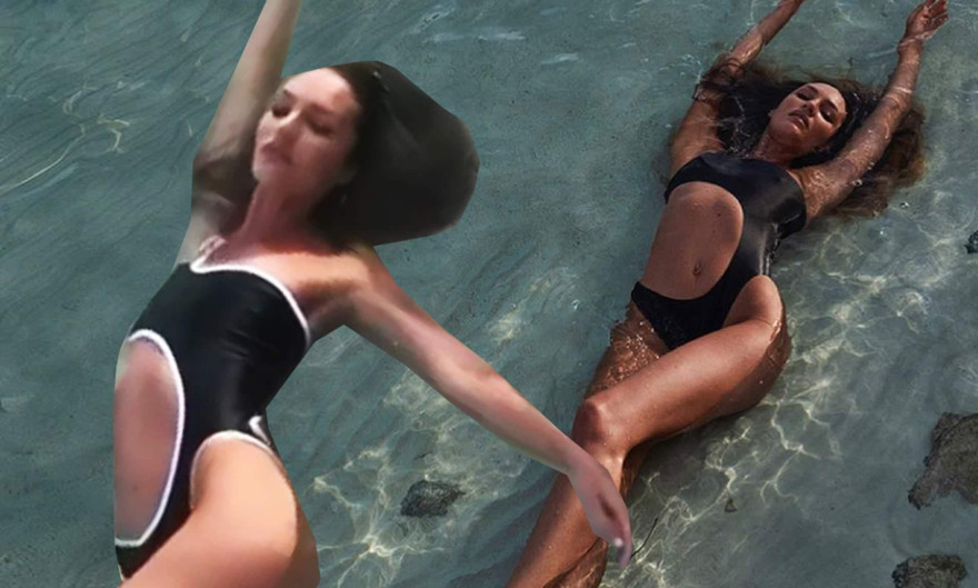 'Thiên thần nội y' Candice Swanepoel phô body đẹp 'nín thở' với áo tắm