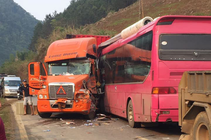 Hiện trường vụ tai nạn