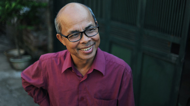 Nghệ sĩ Hán Văn Tình tháng 10 năm ngoái.