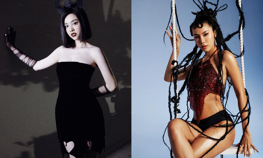 Người đẹp Việt chơi Halloween: Á hậu Thuý An cosplay phù thuỷ, Minh Tú hoá yêu nhện