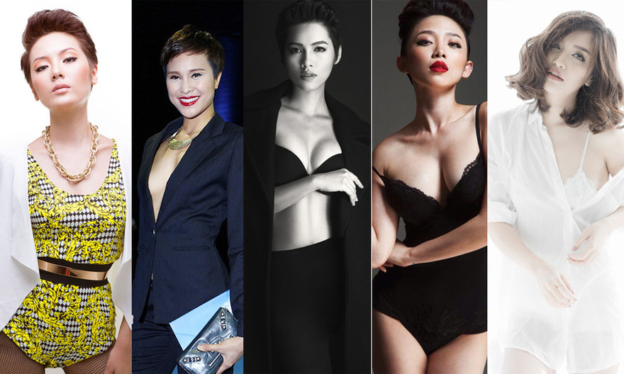 Mỹ nhân showbiz Việt 'xuống tóc' để tăng độ nóng bỏng