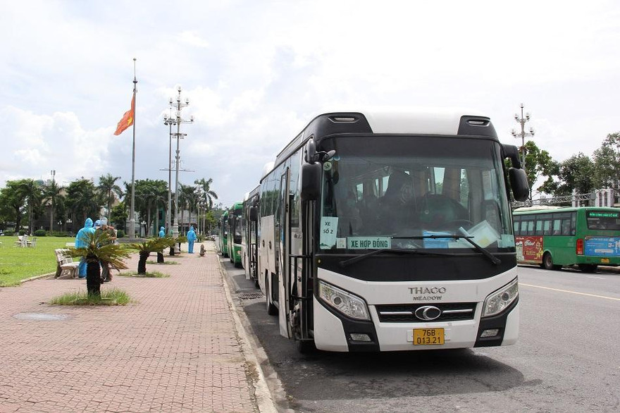 Hơn 1.100 công dân được đón về từ các tỉnh, thành phía Nam trong đợt 1 này đều thuộc đối tượng yếu thế bị ảnh hưởng bởi dịch COVID-19.