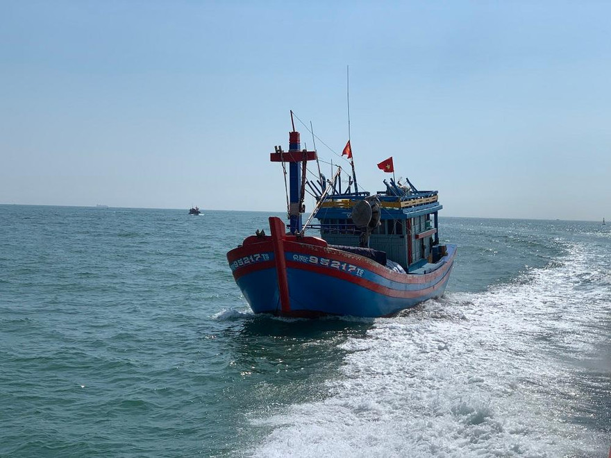 Quảng Ngãi tạm dừng cho tàu thuyền ra khơi do thời tiết xấu.