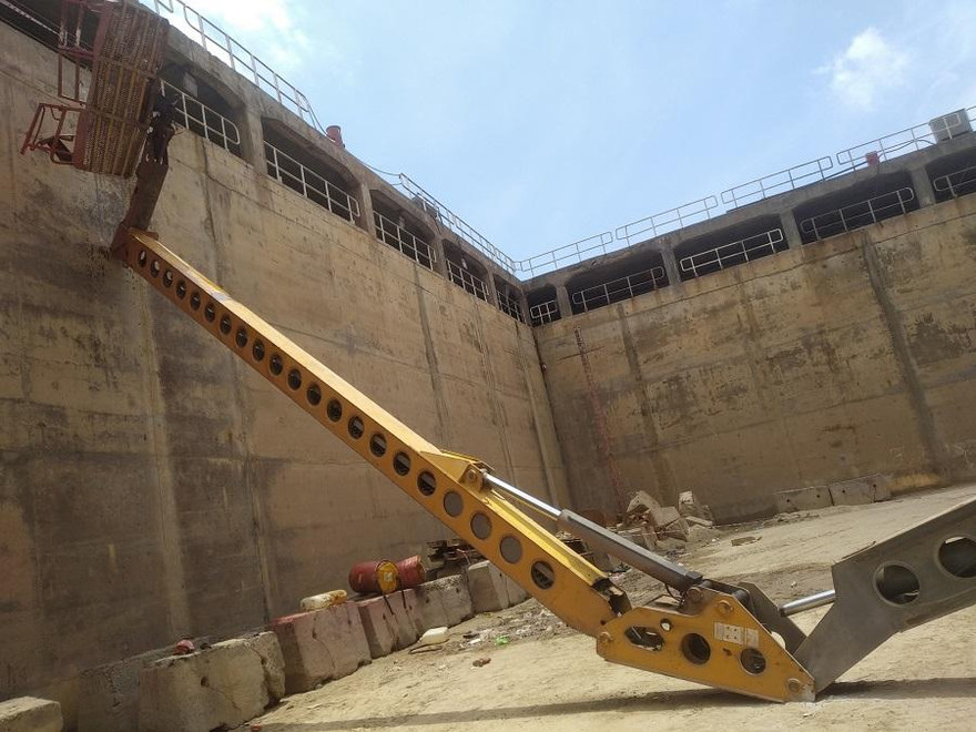 Hiện trường nơi xảy ra vụ việc.